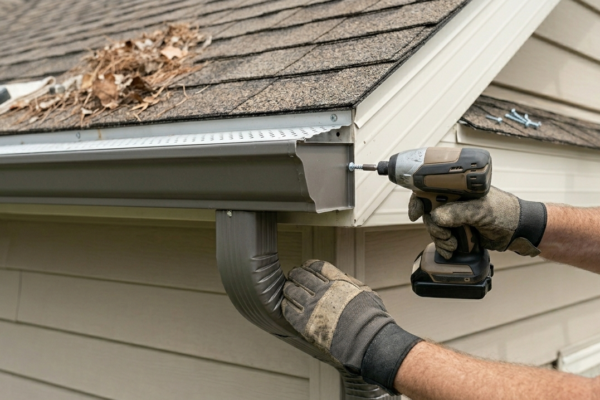 Downspout Installation