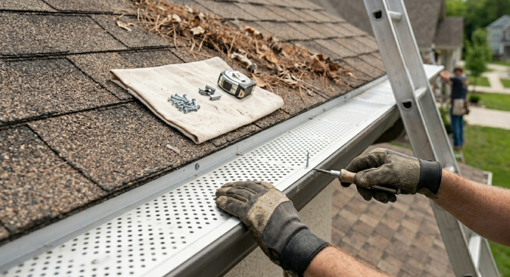Gutter Guards Installation In Petersburg