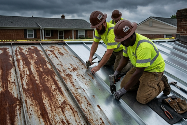 Metal Panel Replacement in Petersburg, VA