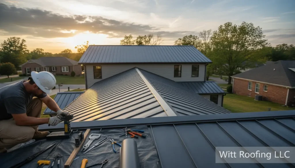 5 Benefits of Metal Roofs for Petersburg Homes - Witt Roofing LLC Petersburg
