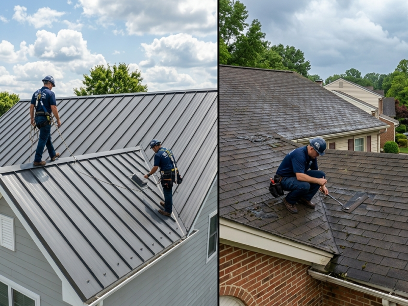 Metal Roofing Vs. Asphalt Shingles: Which Is Right For Your Home In Petersburg, VA